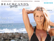 Tablet Screenshot of beachcandyswimwear.com